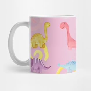 Dinosaur Pattern Mug